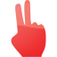 two fingers