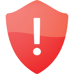 warning shield icon