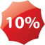 10 percent badge