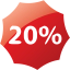 20 percent badge