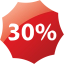 30 percent badge