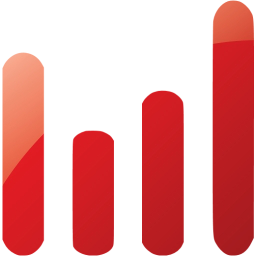 bar chart 6 icon