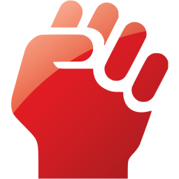 clenched fist icon
