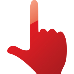 finger and thumb icon