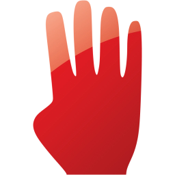four fingers icon