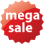 mega sale badge