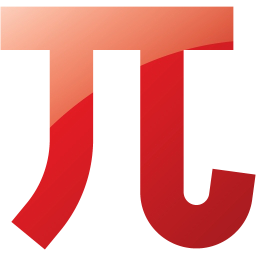 pi sign icon