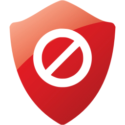 restriction shield icon