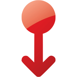 swipe down 3 icon