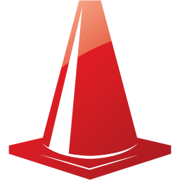 traffic cone icon