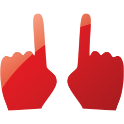 two hands icon