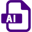 indigo adobe ai 2 icon