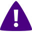 indigo alert icon