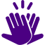 indigo applause icon