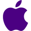 indigo apple icon