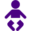 indigo baby icon