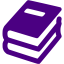 indigo book stack icon