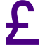 indigo british pound 2 icon