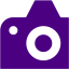 indigo camera slr icon