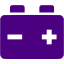 indigo car battery icon