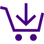 indigo cart 33 icon