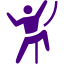 indigo climbing icon