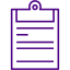 indigo clipboard icon