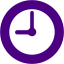 indigo clock 10 icon