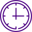 indigo clock 6 icon