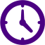 indigo clock icon