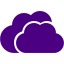 indigo clouds 2 icon