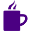 indigo cup icon