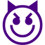 indigo emoticon 14 icon