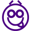 indigo emoticon 20 icon