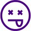 indigo emoticon 34 icon