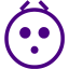 indigo emoticon 35 icon