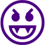 indigo emoticon 46 icon