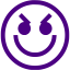 indigo emoticon 58 icon