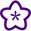 indigo flower icon