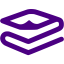 indigo foil space blanket icon