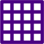 indigo grid icon