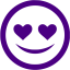 indigo in love icon