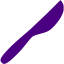 indigo knife icon