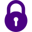 indigo lock icon