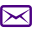 indigo message outline icon