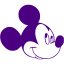 indigo mickey mouse 26 icon