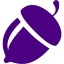 indigo nut icon