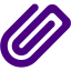 indigo paper clip 5 icon