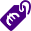 indigo price tag euro icon