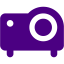 indigo projector icon